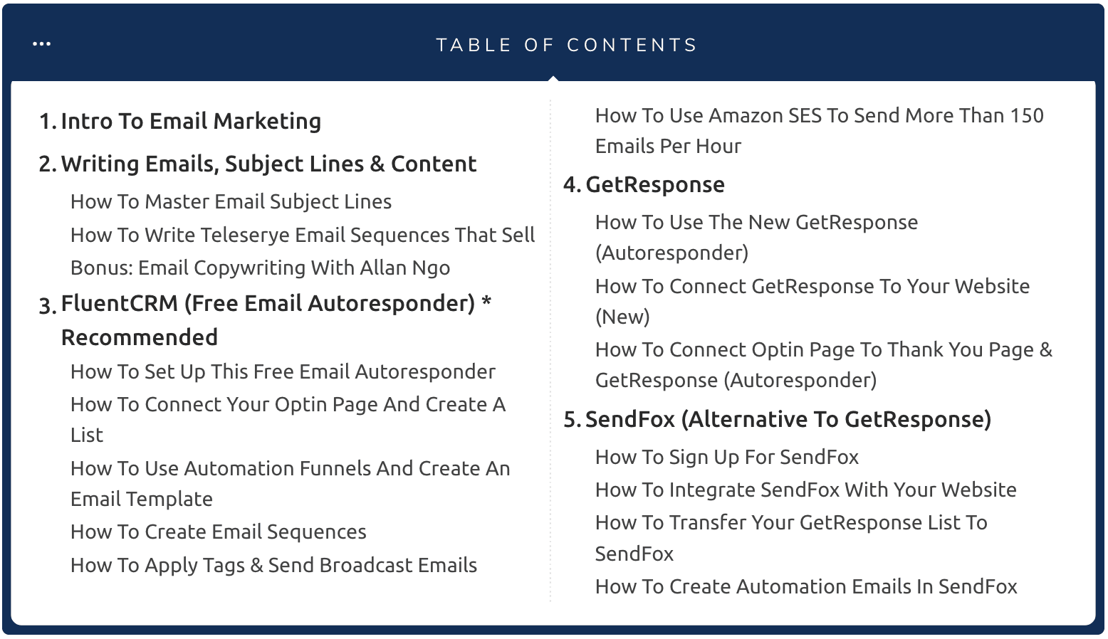 Overview DSUT Module 3
